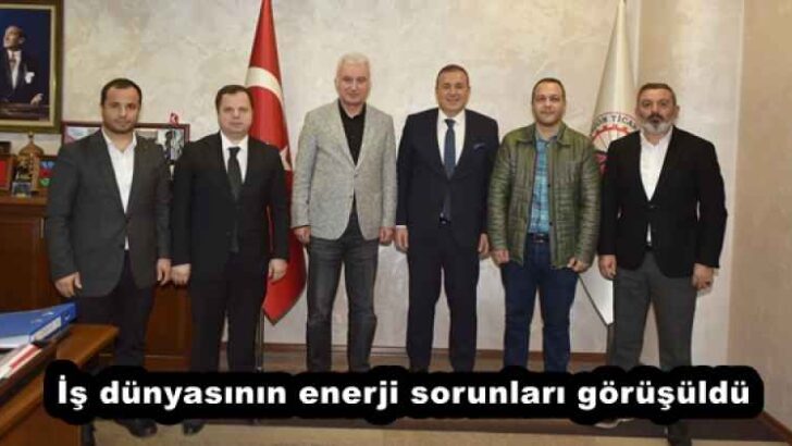 İş dünyasının enerji sorunları görüşüldü