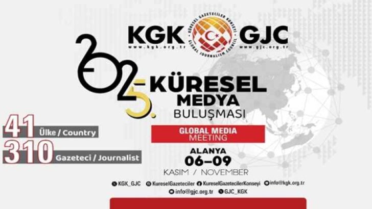 KGK “5. Küresel Medya Buluşması” Alanya’da başlıyor