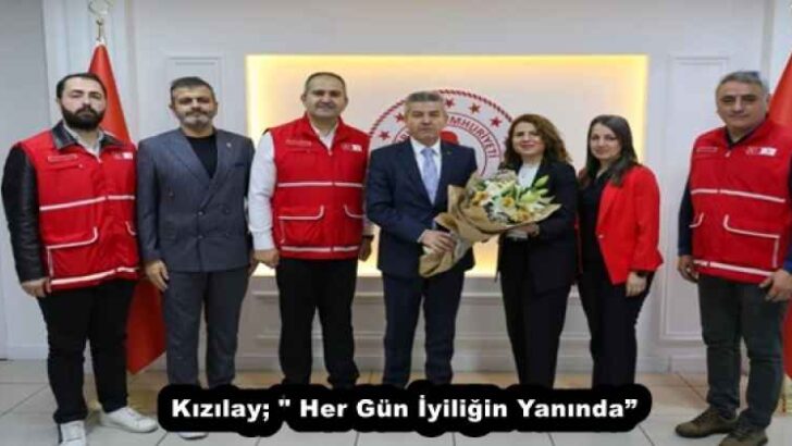 Kızılay; ” Her Gün İyiliğin Yanında”