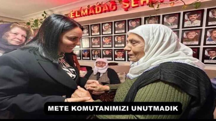 METE KOMUTANIMIZI UNUTMADIK