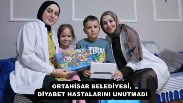 ORTAHİSAR BELEDİYESİ, DİYABET HASTALARINI UNUTMADI