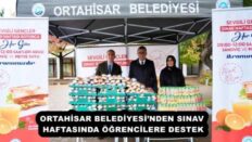 ORTAHİSAR BELEDİYESİ’NDEN SINAV HAFTASINDA ÖĞRENCİLERE DESTEK
