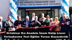 Ortahisar Kız Anadolu İmam Hatip Lisesi Yerleşkesine Yeni Eğitim Yuvası Kazandırıldı