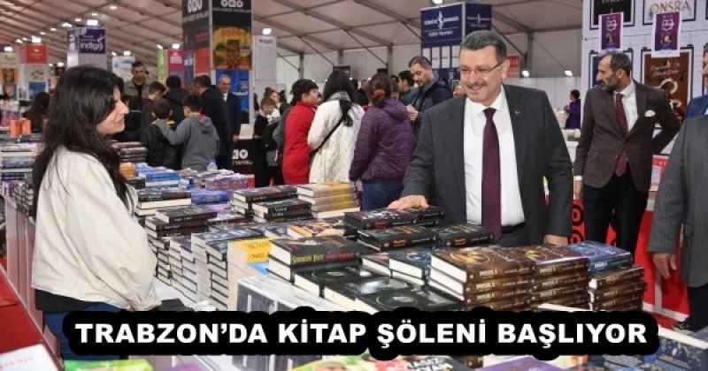 TRABZON’DA KİTAP ŞÖLENİ BAŞLIYOR