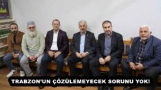 TRABZON’UN ÇÖZÜLEMEYECEK SORUNU YOK!