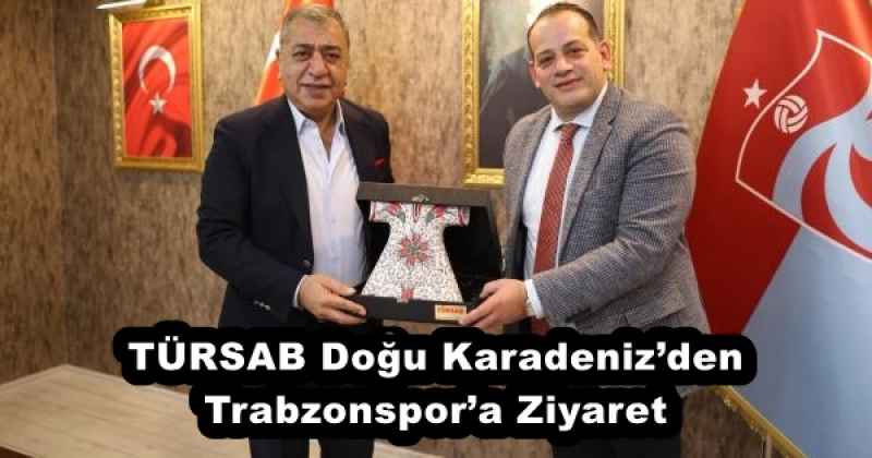 TÜRSAB Doğu Karadeniz’den Trabzonspor’a Ziyaret