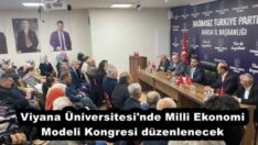 Viyana Üniversitesi’nde Milli Ekonomi Modeli Kongresi düzenlenecek