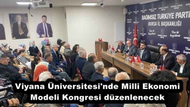 Viyana Üniversitesi’nde Milli Ekonomi Modeli Kongresi düzenlenecek