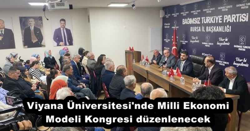 Viyana Üniversitesi'nde Milli Ekonomi Modeli Kongresi düzenlenecek