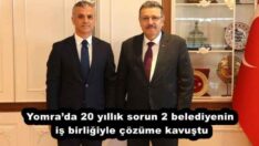 Yomra’da 20 yıllık sorun 2 belediyenin iş birliğiyle çözüme kavuştu