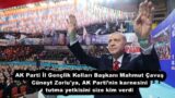 AK Parti İl Gençlik Kolları Başkanı Mahmut Çavuş Cüneyt Zorlu’ya, AK Parti’nin karnesini tutma yetkisini size kim verdi