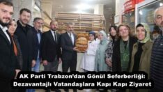 AK Parti Trabzon’dan Gönül Seferberliği: Dezavantajlı Vatandaşlara Kapı Kapı Ziyaret