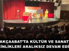 AKÇAABAT’TA KÜLTÜR VE SANAT ETKİNLİKLERİ ARALIKSIZ DEVAM EDİYOR