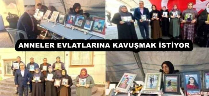 ANNELER EVLATLARINA KAVUŞMAK İSTİYOR 