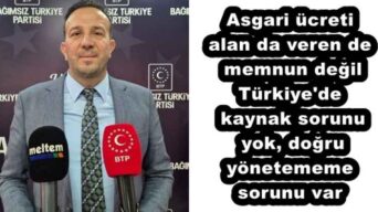 Asgari ücreti alan da veren de memnun değil Türkiye’de kaynak sorunu yok, doğru yönetememe sorunu var