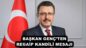 BAŞKAN GENÇ’TEN REGAİP KANDİLİ MESAJI