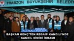 BAŞKAN GENÇ’TEN REGAİP KANDİLİ’NDE KANDİL SİMİDİ İKRAMI