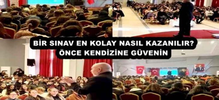 BİR SINAV EN KOLAY NASIL KAZANILIR? ÖNCE KENDİZİNE GÜVENİN