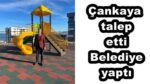 Çankaya talep etti Belediye yaptı