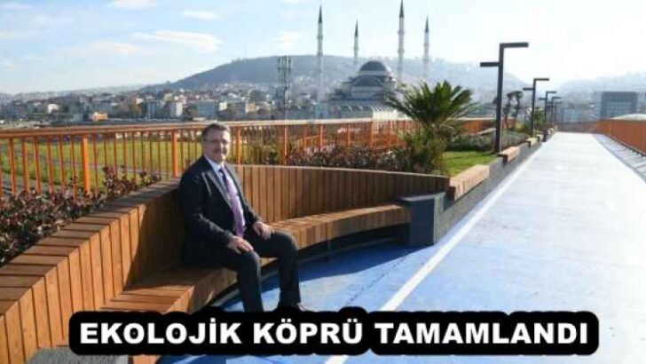 EKOLOJİK KÖPRÜ TAMAMLANDI
