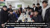 İKİZDERE İHL ÖĞRETMEN VE ÖĞRENCİLERİ YERLİ MALI HAFTASINI ÇIĞ KÖFTE İLE KUTLADI