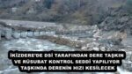 İKİZDERE’DE DSİ TARAFINDAN DERE TAŞKIN VE RÜSUBAT KONTROL SEDDİ YAPILIYOR  TAŞKINDA DERENİN HIZI KESİLECEK