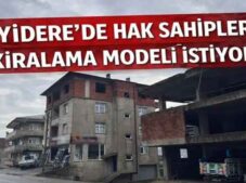 İYİDERE’DE HAK SAHİPLERİ ‘’ARAZİMİZ KİRALANSIN’’