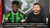 KAŞÜSTÜSPOR’DAN YABANCI TRANSFER BOMBASI: KAISER MOUKOKO TANITIM VİDEOSUYLA GÜNDEM OLDU