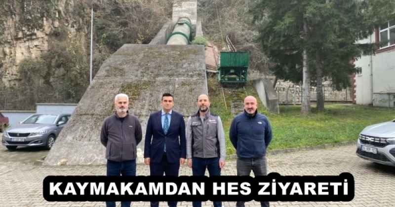 KAYMAKAMDAN HES ZİYARETİ