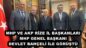 MHP VE AKP RİZE İL BAŞKANLARI MHP GENEL BAŞKANI DEVLET BAHÇELİ İLE GÖRÜŞTÜ