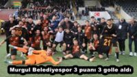 Murgul Belediyespor 3 puanı 3 golle aldı