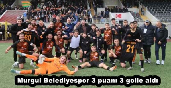Murgul Belediyespor 3 puanı 3 golle aldı