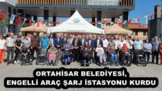 ORTAHİSAR BELEDİYESİ, ENGELLİ ARAÇ ŞARJ İSTASYONU KURDU 