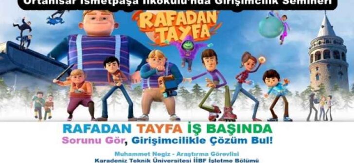 Ortahisar İsmetpaşa İlkokulu’nda Girişimcilik Semineri