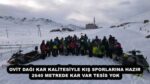 OVİT DAĞI KAR KALİTESİYLE KIŞ SPORLARINA HAZIR  2640 METREDE KAR VAR TESİS YOK