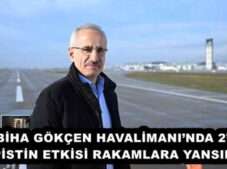 SABİHA GÖKÇEN HAVALİMANI’NDA 2’NCİ PİSTİN ETKİSİ RAKAMLARA YANSIDI