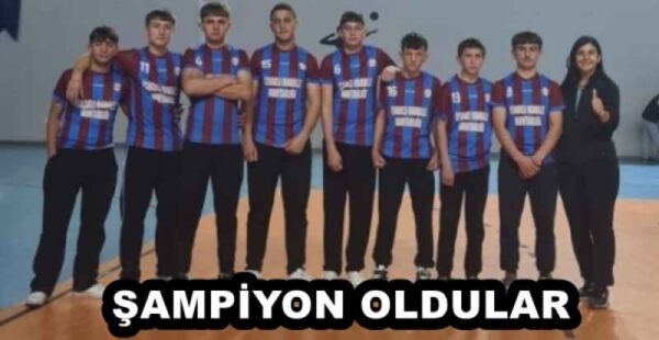 ŞAMPİYON OLDULAR