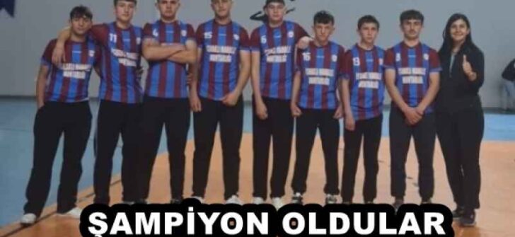ŞAMPİYON OLDULAR