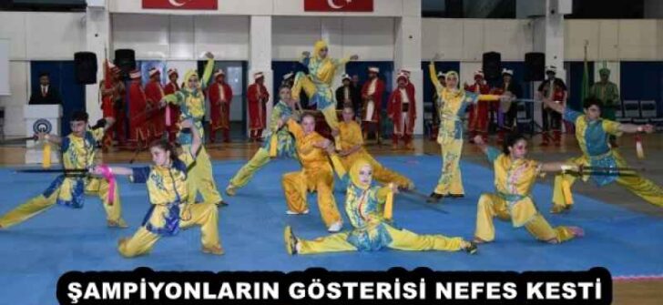 ŞAMPİYONLARIN GÖSTERİSİ NEFES KESTİ