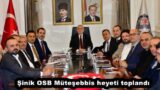 Şinik OSB Müteşebbis heyeti toplandı