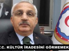 T.C. KÜLTÜR İRADESİNİ GÖRMEMEK…