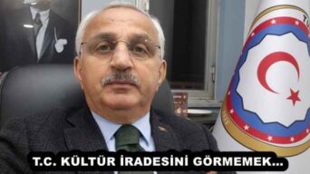 T.C. KÜLTÜR İRADESİNİ GÖRMEMEK…