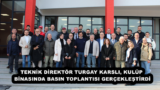 TEKNİK DİREKTÖR TURGAY KARSLI, KULÜP BİNASINDA BASIN TOPLANTISI GERÇEKLEŞTİRDİ