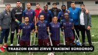 TRABZON EKİBİ ZİRVE TAKİBİNİ SÜRDÜRDÜ