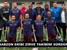 TRABZON EKİBİ ZİRVE TAKİBİNİ SÜRDÜRDÜ