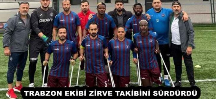 TRABZON EKİBİ ZİRVE TAKİBİNİ SÜRDÜRDÜ