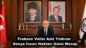 Trabzon Valisi Aziz Yıldırım  Dünya İnsan Hakları Günü Mesajı