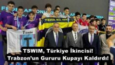 TSWIM, Türkiye İkincisi! Trabzon’un Gururu Kupayı Kaldırdı!