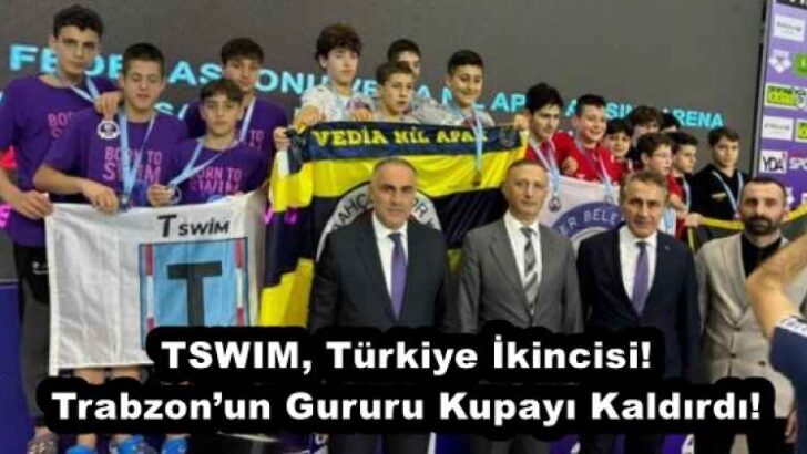 TSWIM, Türkiye İkincisi! Trabzon’un Gururu Kupayı Kaldırdı!
