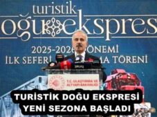TURİSTİK DOĞU EKSPRESİ YENİ SEZONA BAŞLADI